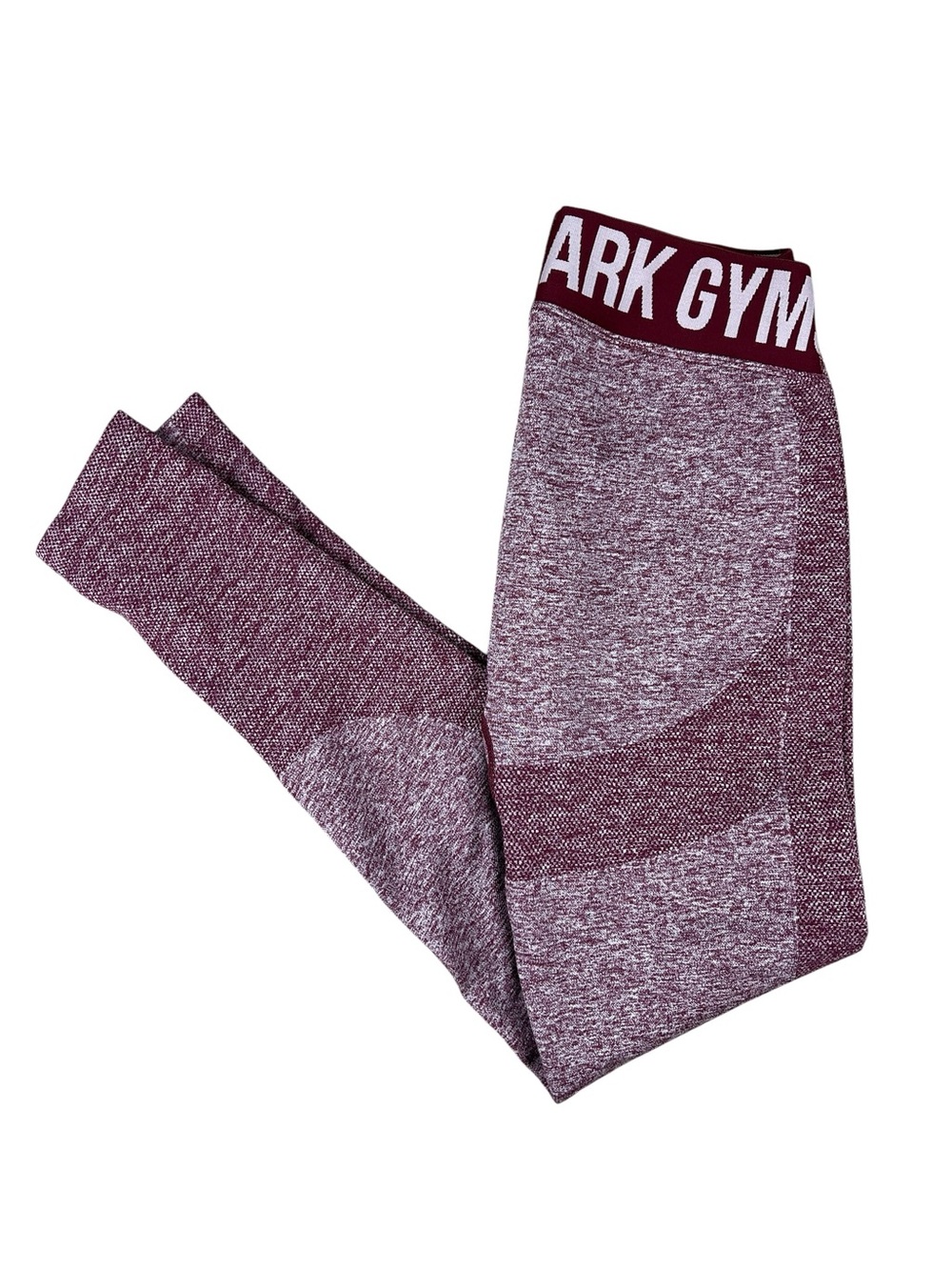 Gymshark Flex Leggings Womens Small Red‎ High Waisted Activewear Athletic Yoga